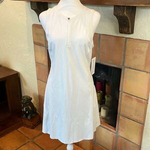 Athleta White Ace tennis Dress, MT!